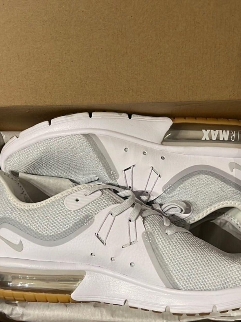 Nike Air Max Sequent 3 Women's Size 9.5 White NWT - Picture 4 of 4
